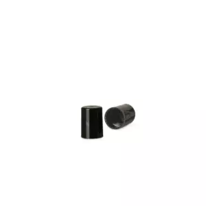 Capac negru pentru recipiente Roll-On mini de 10 ml