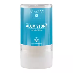 Piatră de Alaun, stick deodorant mineral natural, 120 gr