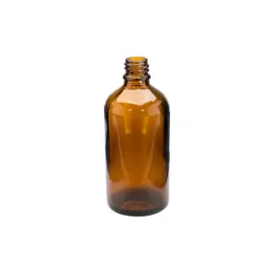 Sticlă brună DIN18, 100 ml